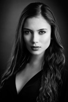 Stephanie In Black